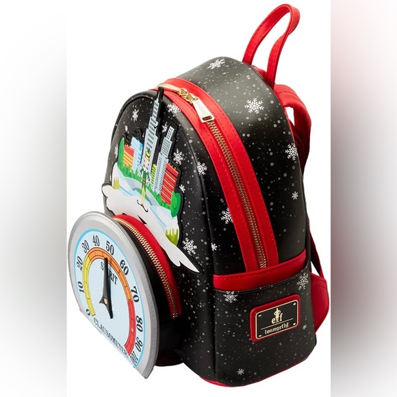 Loungefly Elf Clausometer Mini Backpack - Picture 2 of 6